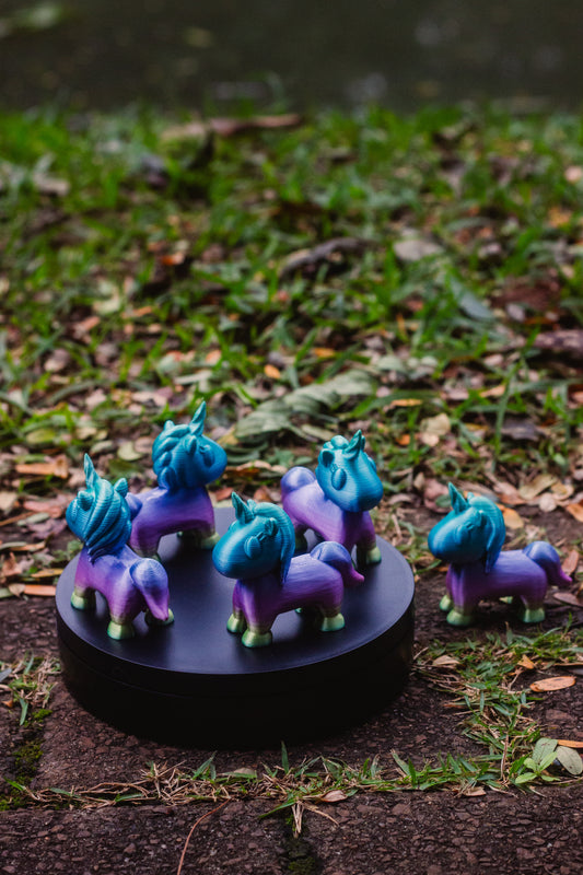 Unicórnio Colorido – Impressão 3D