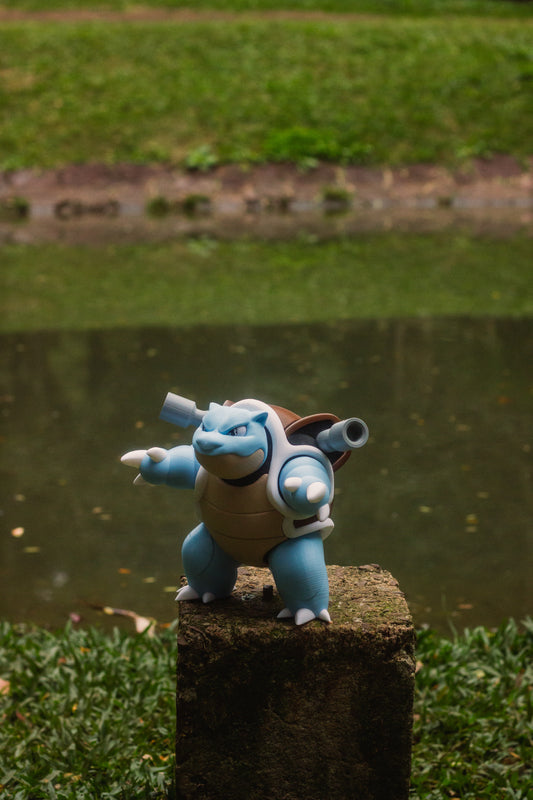 Blastoise – Figura Colecionável em Impressão 3D