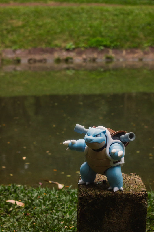Blastoise – Figura Colecionável em Impressão 3D
