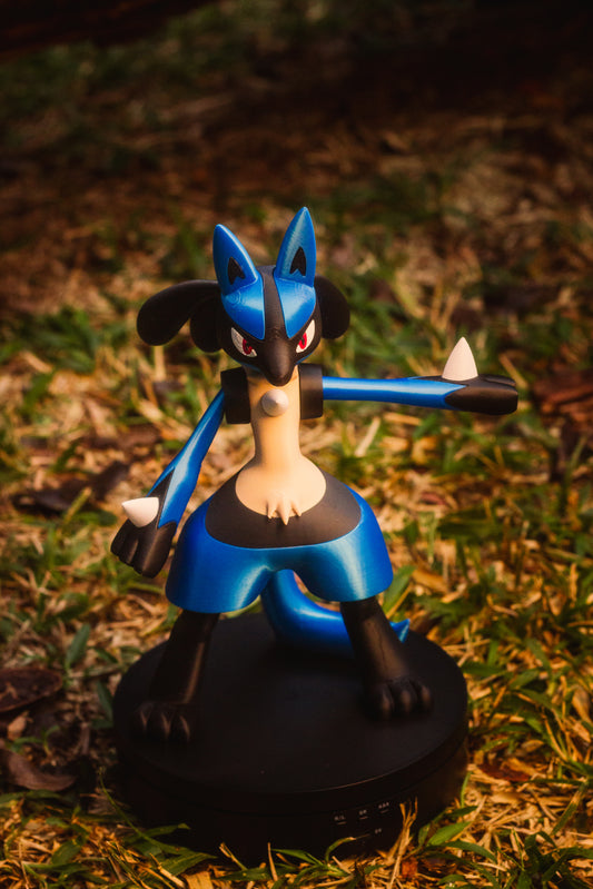 Lucario – Figura Colecionável em Impressão 3D