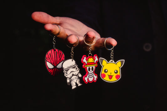 Chaveiros Geek Personalizados – Impressão 3D
